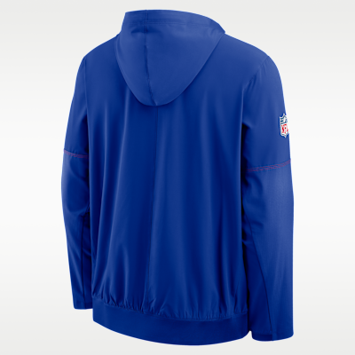 Buffalo Bills Sideline Anorak Men's Nike NFL 1/2-Zip Hooded Jacket